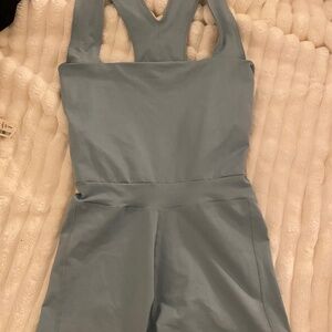 KiHK Blue Short Onesie